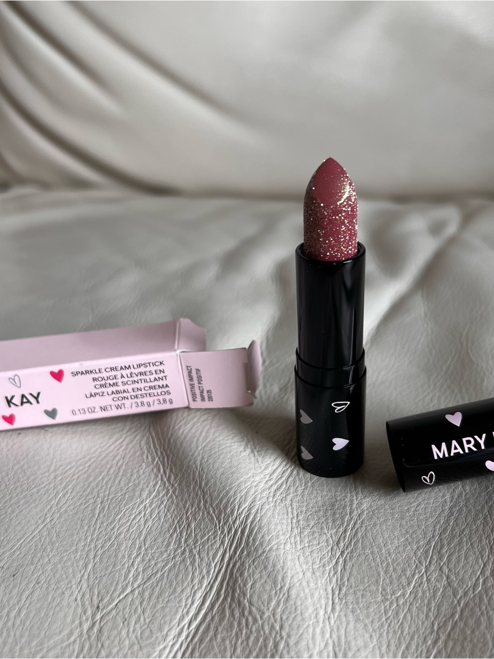 Mary Kay Sparkle Cream Lipstick Positive Impact Made in USA Limited Edition